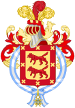 Brasão de armas de Óscar Osorio Hernández (Ordem de Carlos III) .svg