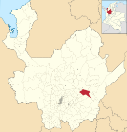 Locatie van San Roque