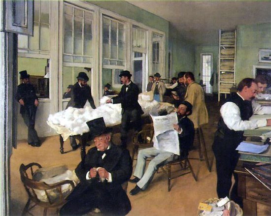 Degas – A Cotton Office in New Orleans