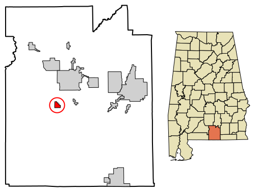 File:Covington County Alabama Incorporated and Unincorporated areas Carolina Highlighted 0112160.svg