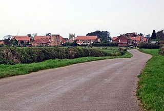 Croxton Kerrial Village in Melton borough, Leicestershire, England