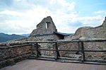 Polski: Czorsztyn. Ruiny zamku, kon.XIII, XVI, 1680. This is a photo of a monument in Poland identified in WLM database by the ID 618736.