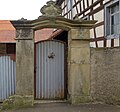 Courtyard gate