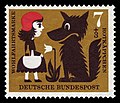 Briefmarke der Deutschen Bundespost (1960)