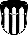 Pfähle im Wappen von Pfofeld