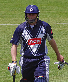 David Hussey Australian cricker