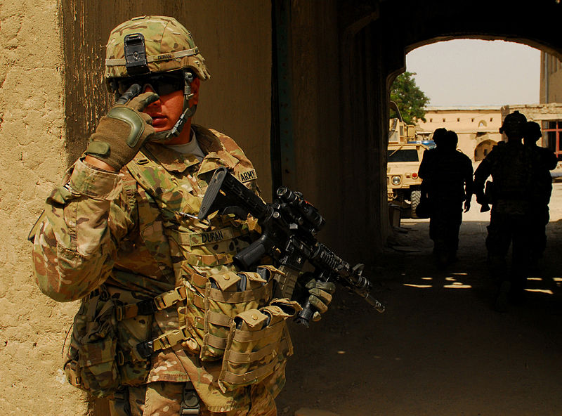 File:Defense.gov News Photo 110627-A-DM007-051 - U.S. Army Staff Sgt. Edward Duran with Operations Company Headquarters and Headquarters Battalion Task Force Maverick 1st Cavalry Division.jpg