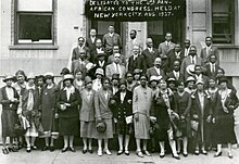 Delegates from Oregon for the 4th Pan African Congress in New York 1927. Delegates for 4th PAC in New York 1927.jpg