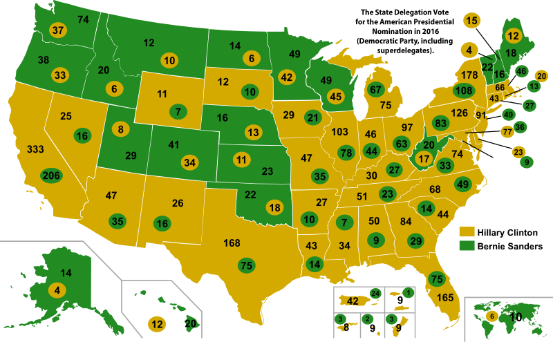 File:Delegation Vote ,2016 (Democratic Party, total delegates).svg