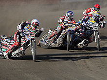 Speedway match in the Polish League between Polonia Bydgoszcz and Unibax Torun, 2009 Derby Pomorza 2009 (Bydgoszcz).jpg