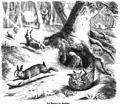 Die Gartenlaube (1861) b 701.jpg Das Frettiren der Kaninchen (Ludwig Beckmann)