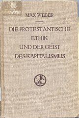 L'etica protestante e lo spirito del capitalismo