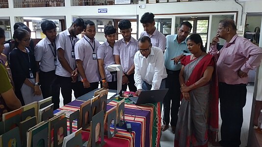 Digitisation training in Govinda Dasa College, Surathkal