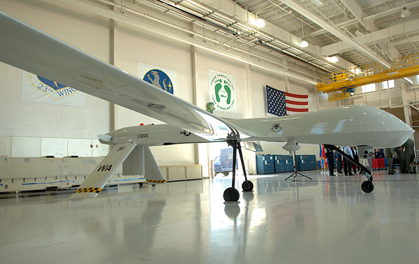 One of the 214th Reconnaissance Group's General Atomics MQ-1B Predator UAV aircraft (AF Serial No. 04-0555)