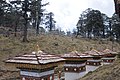 Druk Wangyal - 108 Chortens at Dochula on Thimphu-Punakha Highway - Bhutan - panoramio (8).jpg