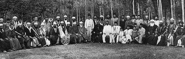 Meeting of Druze and Ottoman leaders in Damascus, about the control of Jebel Druze