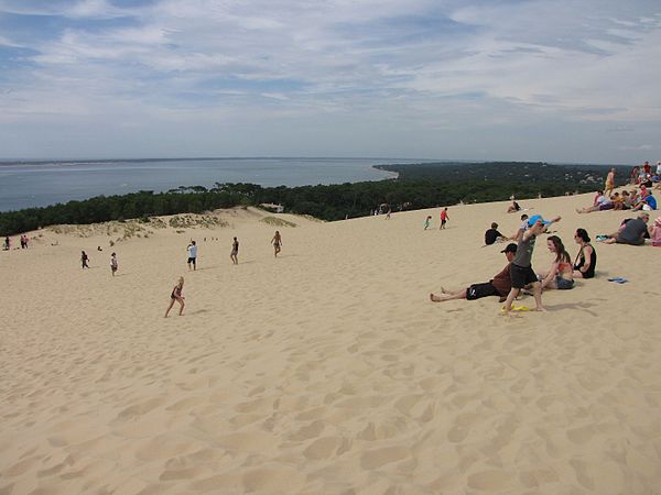 English: The Dune of Pilat (Gironde, France). Français : La dune du Pilat (Gironde, France).