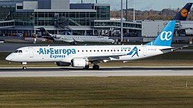 EC-KRJ Air Europa Express E195 MUC (49116810877).jpg