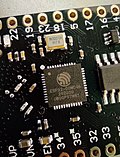 Миниатюра для Файл:ESP32 on Lolin32 Lite clone board.jpg