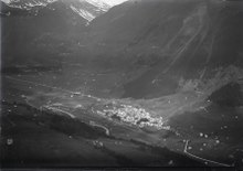 Airolo, Luftbild von Walter Mittelholzer (1931)