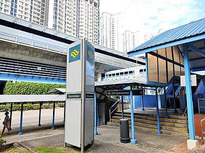 How to get to Queenstown MRT Station with public transport- About the place