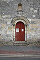 Entrée de l'église,