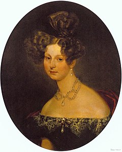 Buyuk gertsog Elena Pavlovna, Karl Bryullov, 1829-yil.