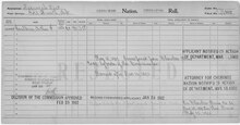 Enrollment for Cherokee Census Card R562 - NARA - 259625.tif