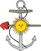 Escudo de la Armada Argentina.