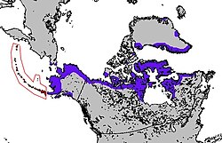 Разпространение на ескимоско-алеутските езици