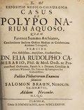 Миниатюра для Файл:Expositio medico-chirurgica casus de polypo narium aquoso (IA b30767817).pdf