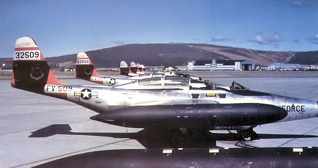 449th Fighter Interceptor Squadron Northrop F-89J Scorpions