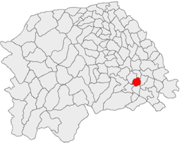 Falticeni - Mapa