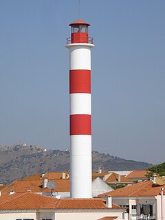 Azeda Lighthouse Lighthouse in Setúbal, Portugal