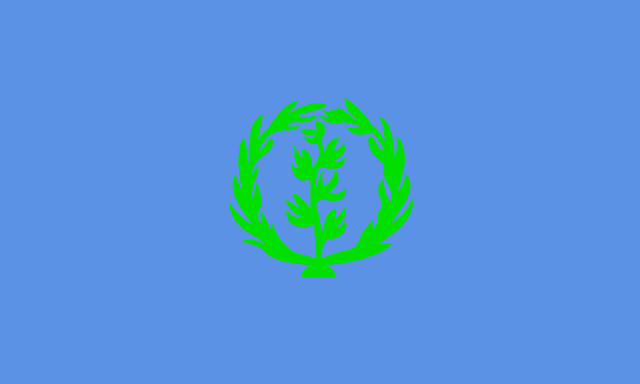 eritrean blue flag