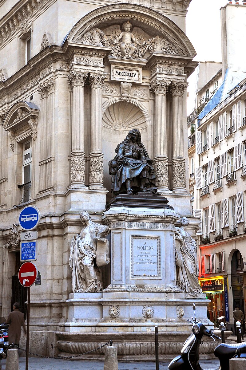 Fontaine Molière Paris 1er 007.jpg