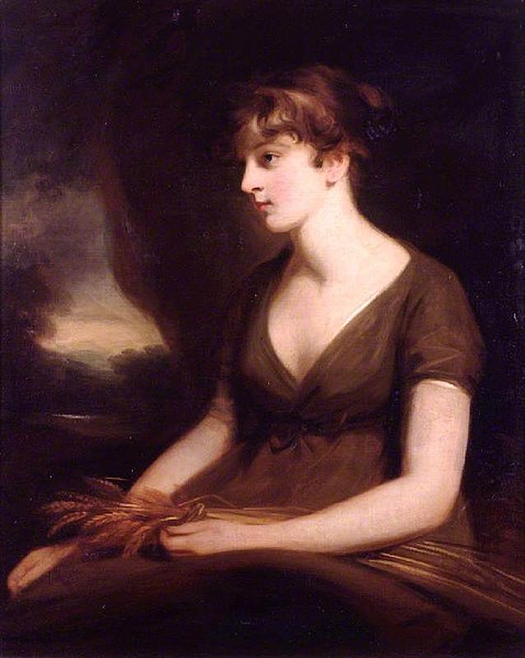 File:Frances Talbot, Countess of Morley, as 'Lavinia', painted by Thomas Phillips.jpg