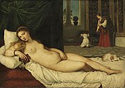 Franz von Lenbach: Venus von Urbino (nach Tizian), 1866