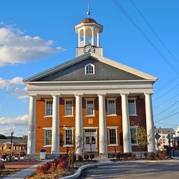 Fulton Countys domstolshus i McConnellsburg.