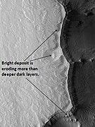 Пласти каньйону Ганг, знімок HiRISE.