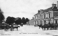 Vannes, la gare, 1900