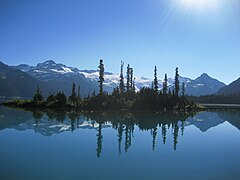 Garibaldi Lake and Battleship Islands