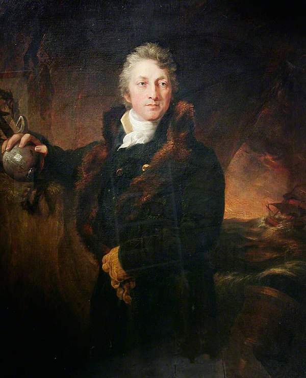 George William Manby, portrait by John Philip Davis