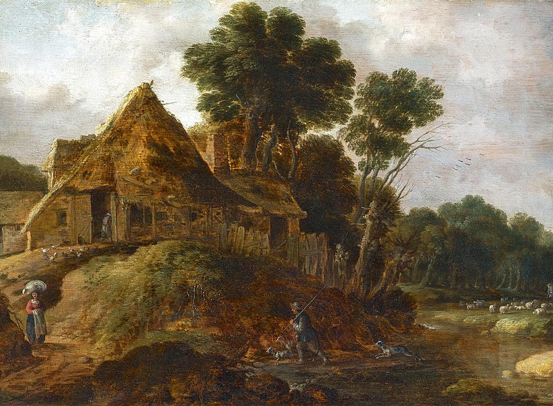 File:Gillis Peeters - Wooded Landscape with a Hermit and Travellers.jpg