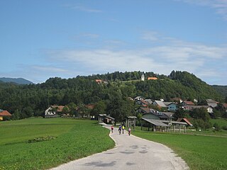 Gradišče pri Lukovici Place in Upper Carniola, Slovenia