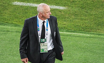 Arnold managing Australia at 2019 AFC Asian Cup