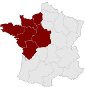 Le Grand Ouest français selon l'Agence d'urbanisme de la région nantaise[11].
