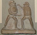 Terracotta, British Museum, Hoplomachus vs. Thraex.