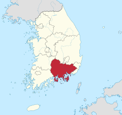 Sud-Gjeongsang (Tero)