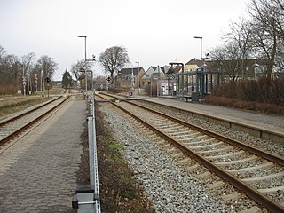 <span class="mw-page-title-main">Højslev railway station</span> Railway station in Jutland, Denmark